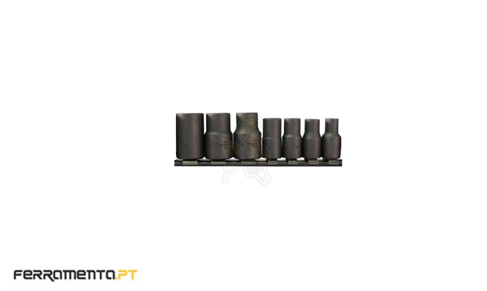 Jogo 7 Chaves de Impacto 3/8" Torx Irimo 163.201