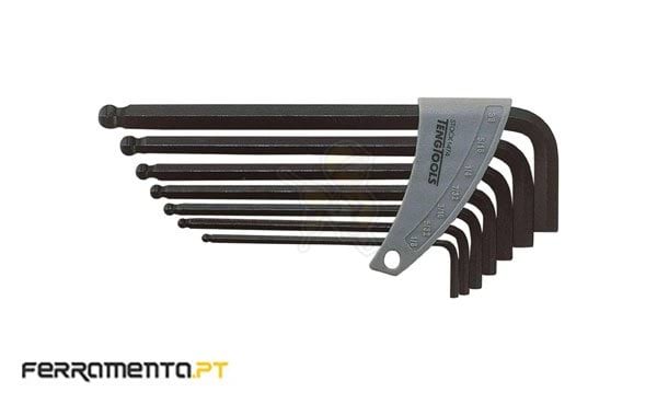 Jogo 7 Chaves Sextavadas AF Teng Tools 1474