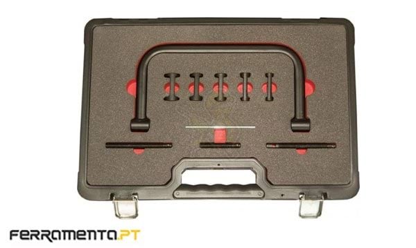 Jogo 7 Pcs para Desmontar Válvulas Kroftools 2105