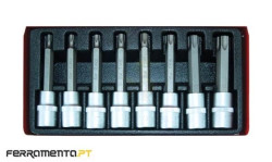 Jogo 8 Chaves Torx Longas 1/2" Kroftools 6101