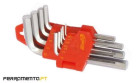 Jogo 9 Chaves Sextavadas 1,5-10mm MacFer WLHR-146S