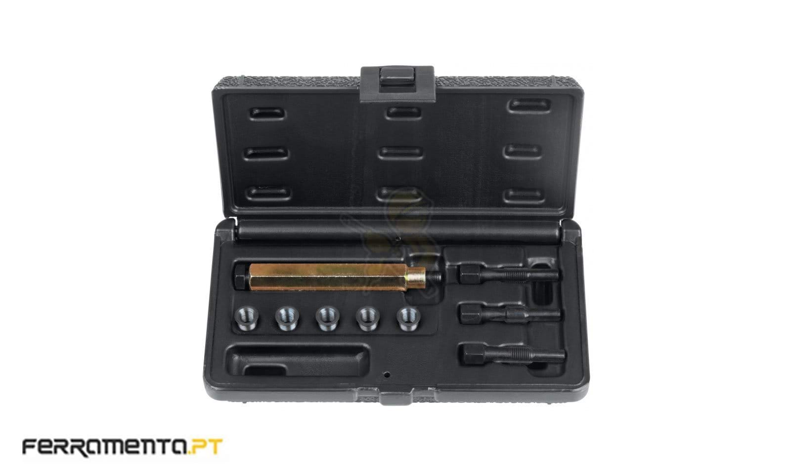 Jogo 9 Pcs Reparação de Roscas M8x1.00 KS Tools 150.5020