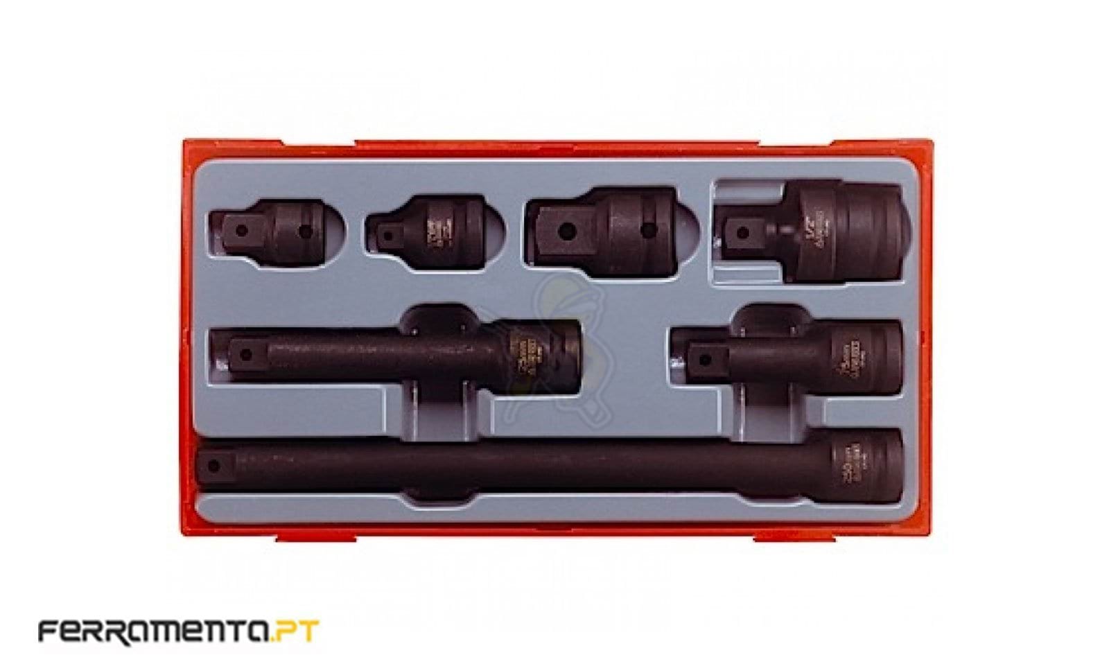 Jogo Acessórios de Impacto 1/2" Teng Tools TT9207