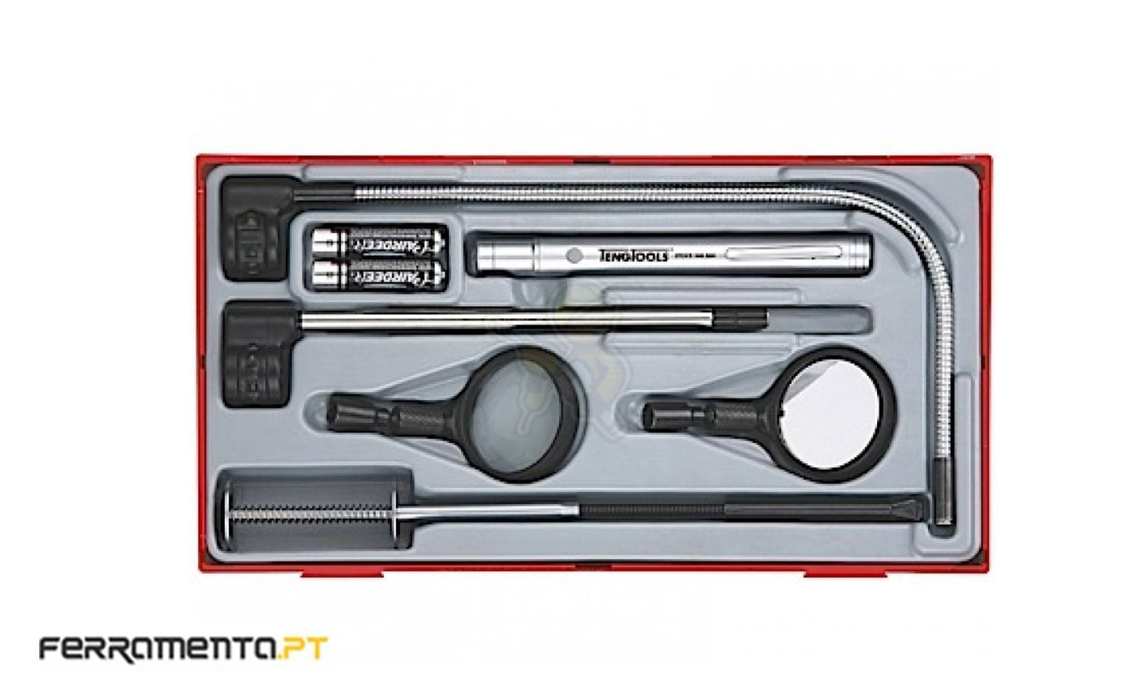 Jogo Apanhadores Magnéticos Telescópicos Teng Tools TTTM08