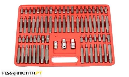 Jogo Bits 10mm 75 Pcs Kroftools KF6145