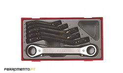 Jogo Chaves Anelares com Roquete Teng Tools TTRORS