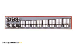 Jogo Chaves Caixa Quadra 3/4" Teng Tools TTX3414