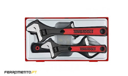 Jogo Chaves Inglesas Teng Tools TTADJ04
