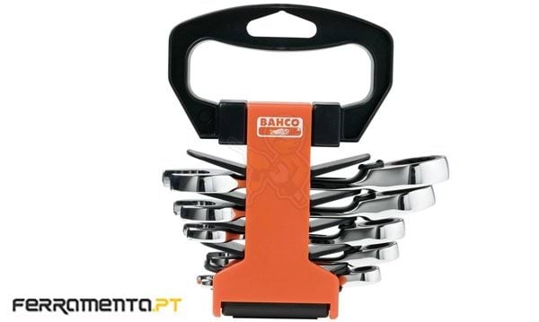 Jogo Chaves de Boca Luneta c/ Roquete 5un Bahco 1RM/S5