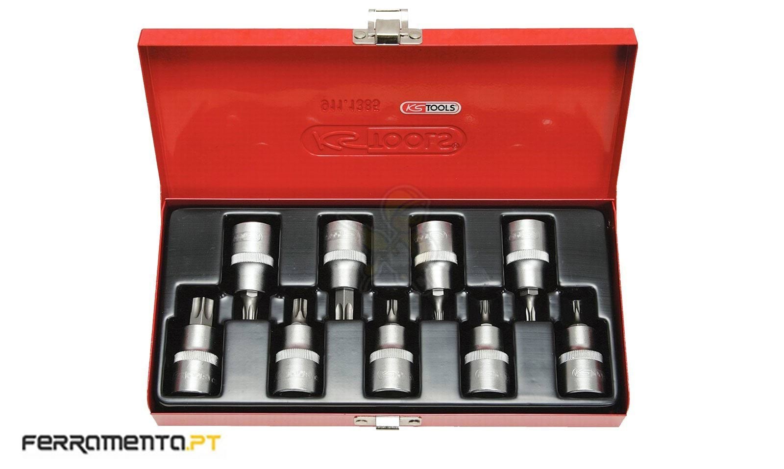 Jogo Chaves de Caixa Bit Torx 1/2" KS Tools 911.1385