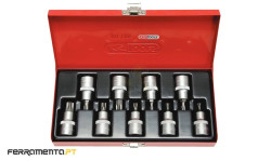 Jogo Chaves de Caixa Bit Torx 1/2" KS Tools 911.1385