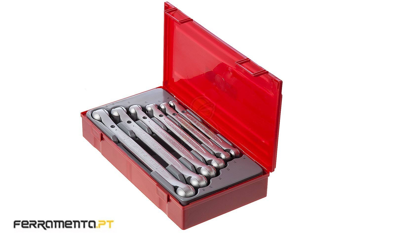 Jogo Chaves de Flexão Dupla Teng Tools TT6506