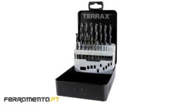 Jogo de 19 Brocas DIN338 HSS-R Ø1 -10mm Ruko RA205210