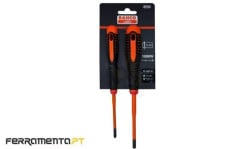 Jogo de 2 Chaves Phillips Isoladas 1000V Bahco BE-9891SL
