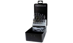 Jogo de 25 Brocas DIN338 HSS-R Ø1 -13mm Ruko RA205211