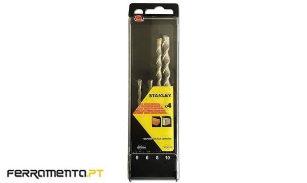 Jogo de 4 Brocas SDS-PLUS Stanley STA56012-QZ