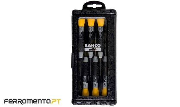 Jogo de 6 Chaves de Precisão (Fenda) Bahco 706-3