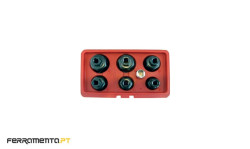 Jogo de 6 Chaves para Filtros de Óleo Kroftools 4087