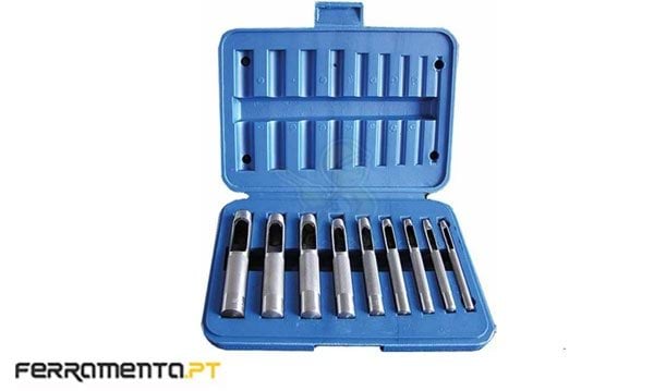 Jogo de 8 Vazadores de Pancada 3-12mm MacFer OT206