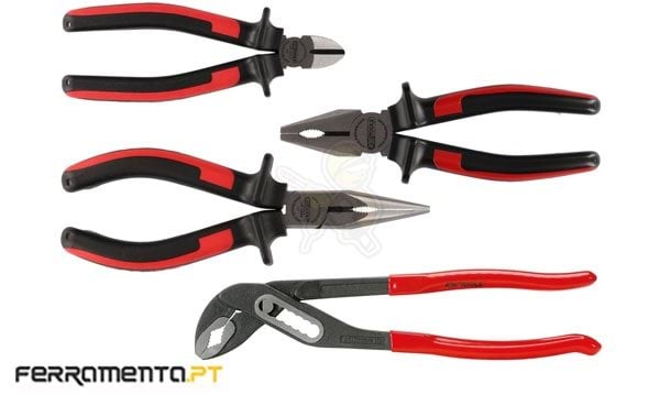 Jogo de Alicates ERGOTORQUE 4Pcs KS Tools 115.1004