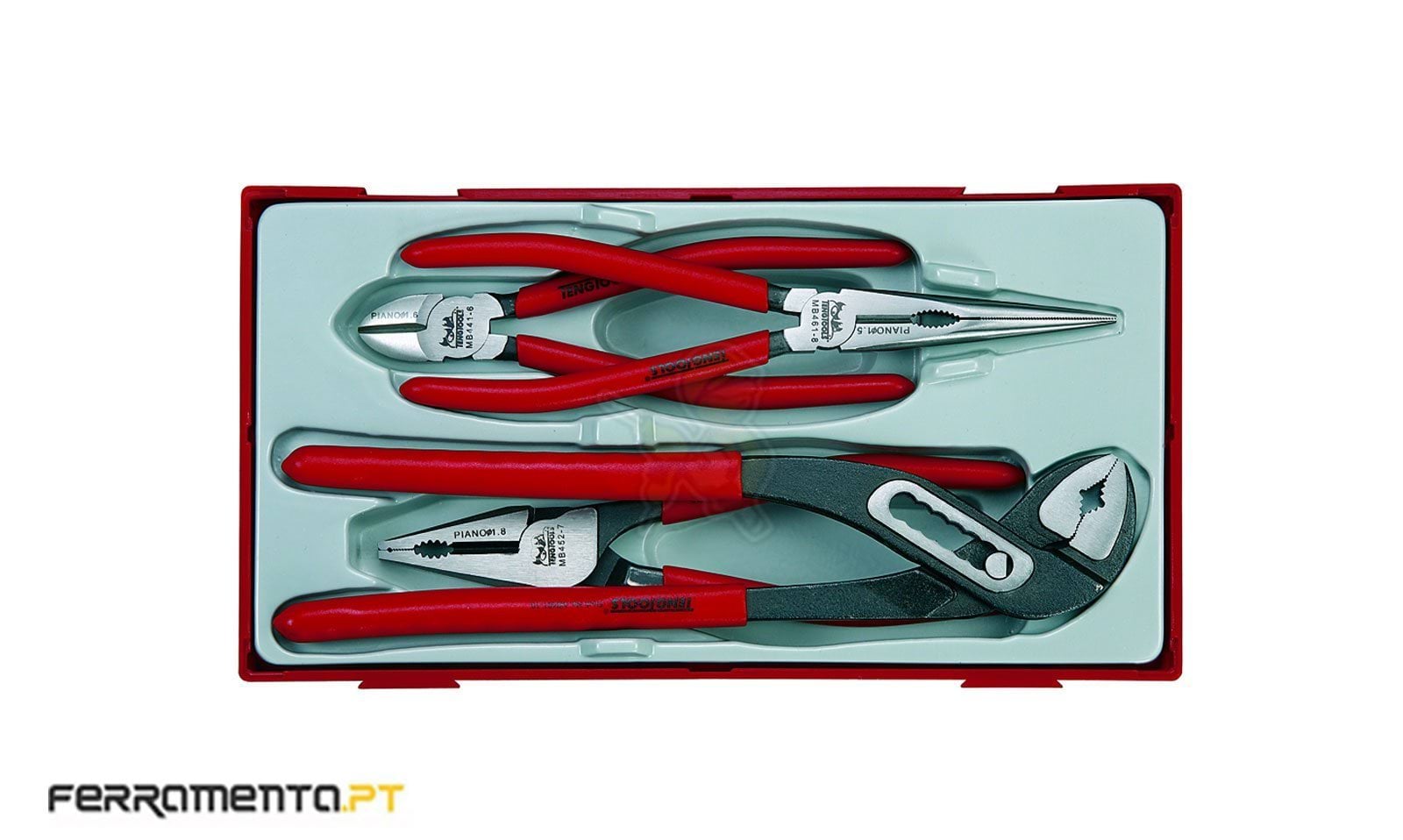 Jogo de Alicates Mega Bite Teng Tools TT440