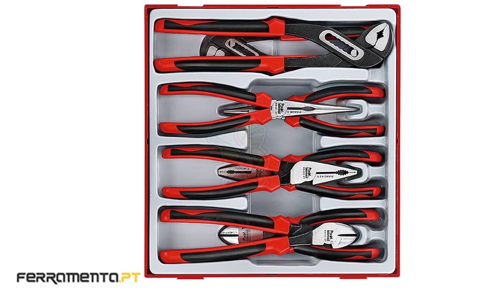 Jogo de Alicates Teng Tools TTD441-T