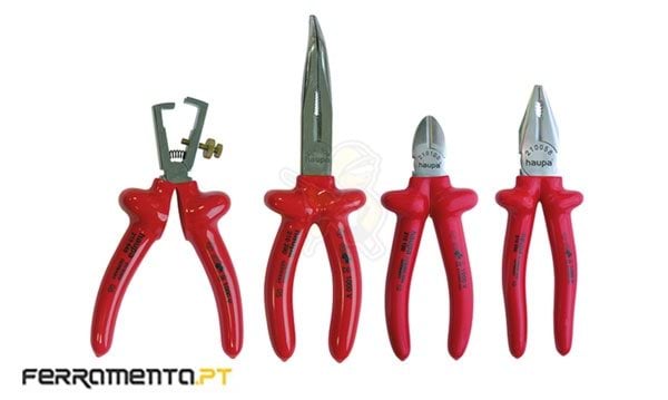 Jogo de Alicates VDE 1000V 4Pcs Haupa 220126