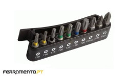 Jogo de Bits 1/4" 10Pcs Bahco 59/S10BC