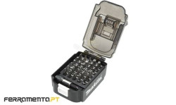 Jogo de Bits 1/4" + Adaptador 31Pcs Makita B-68317