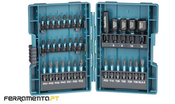 Jogo de Bits Impact Black 35Pcs Makita B-66880