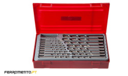Jogo de Brocas HSS Teng Tools TTDB28