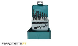 Jogo de Brocas p/ Metal HSS-R 19UN Makita D-54081