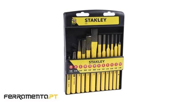 Jogo de Buris e Cinzéis 12un Stanley 4-18-299