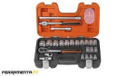 Jogo de chave de caixa 1/2" 24un Bahco S240