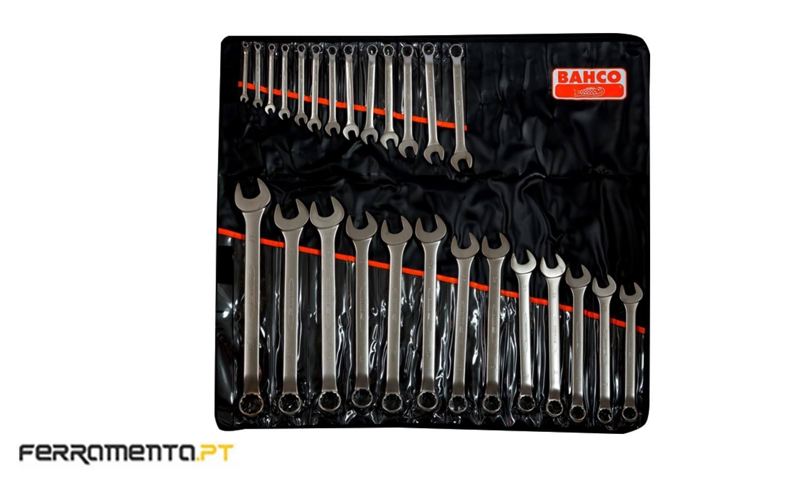 Jogo de Chaves Combinadas 26 Pcs Bahco 1952M/26T