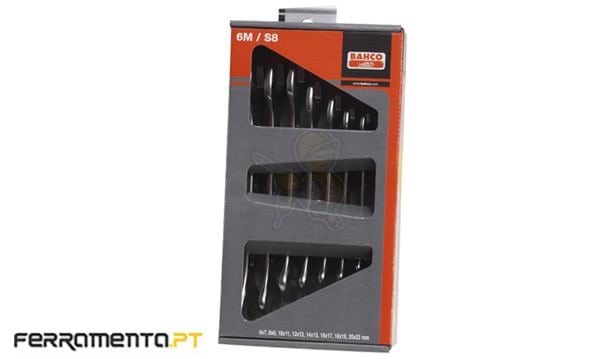 Jogo de Chaves de Boca 8un Bahco 6M/S8