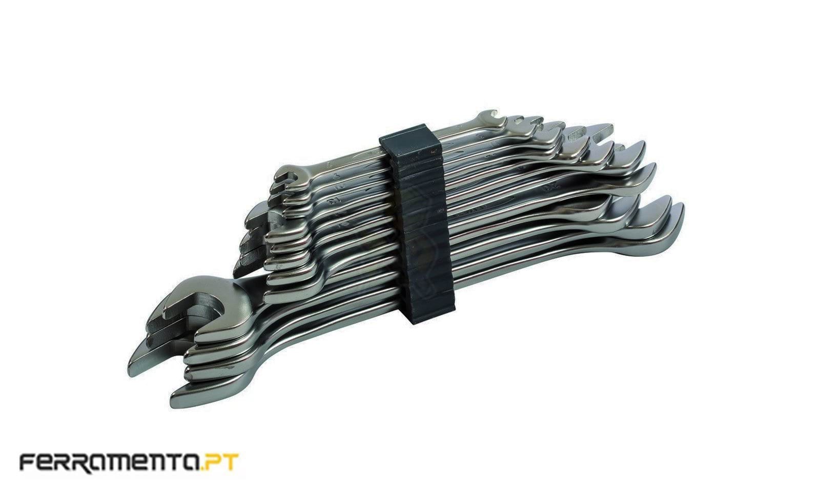 Jogo de Chaves de Boca Dupla Métricas Bahco 6M/12C