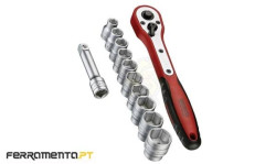 Jogo de Chaves de Caixa 3/8" 12Pcs Teng Tools M3812N1