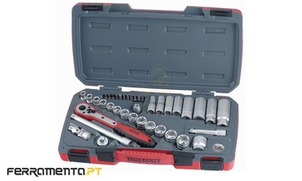 Jogo de Chaves de Caixa 3/8" 39Pcs Teng Tools T3839
