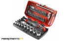 Jogo de Chaves de Caixa e Bits 1/4" 38Pcs Facom RL.NANO1