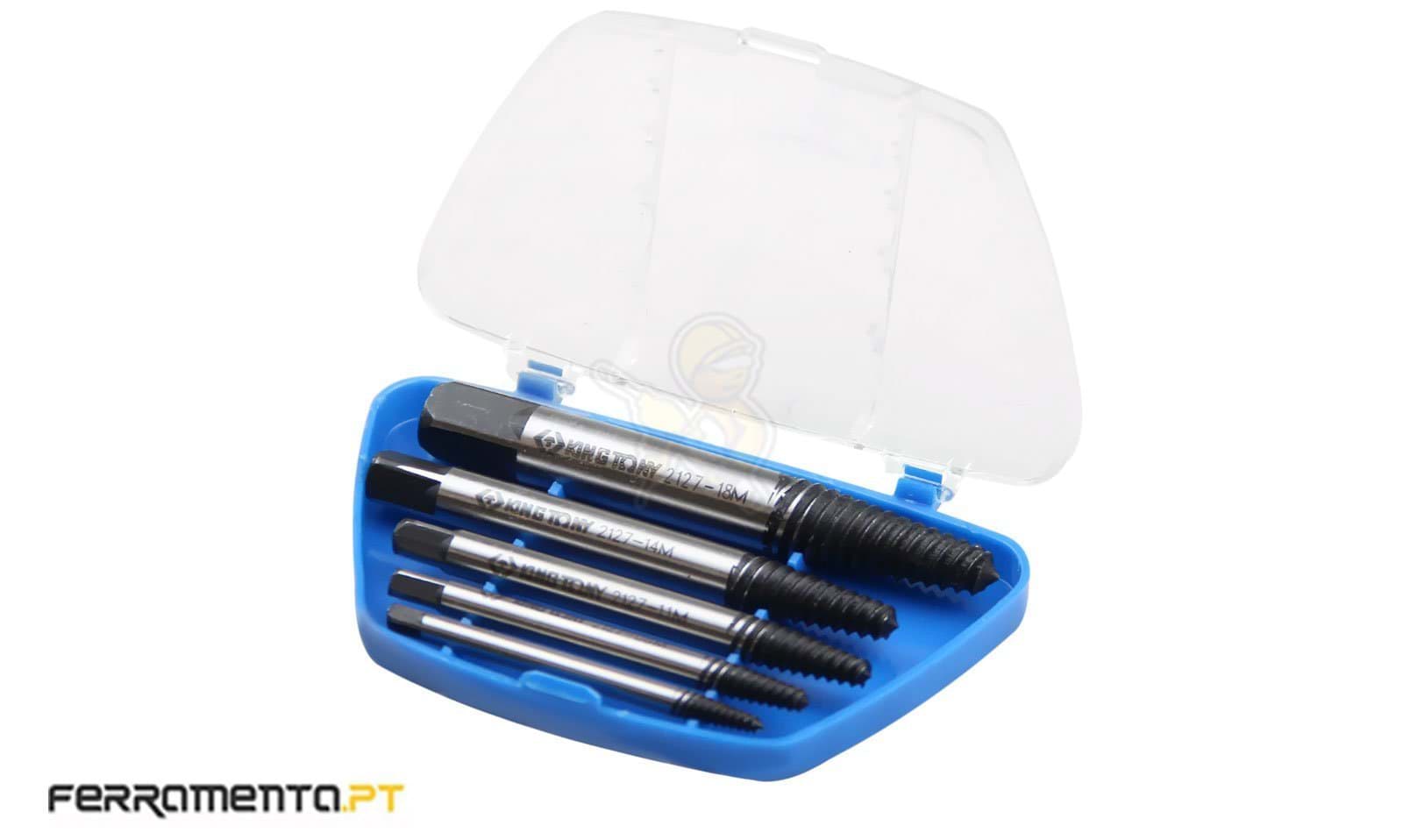 Jogo de Chaves de Extração 5 PC King Tony 11205SQ