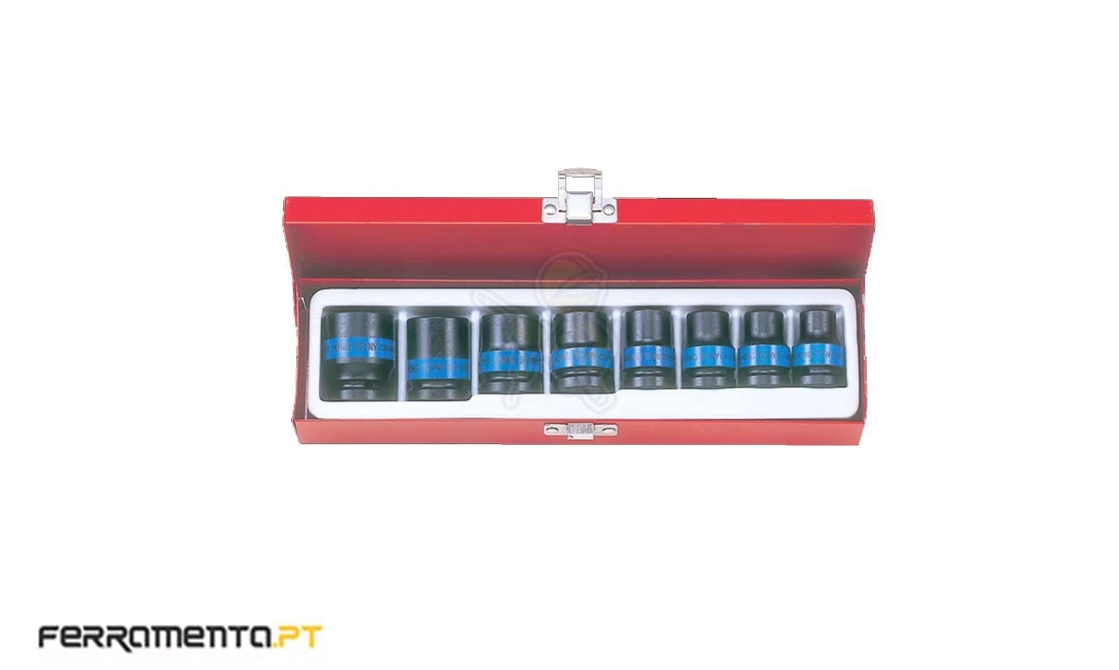 Jogo de Chaves de Impacto 1/2'' King Tony 4408MP