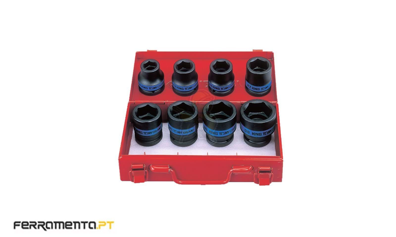 Jogo de Chaves de Impacto 3/4'' King Tony 6408MP