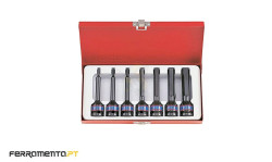 Jogo de Chaves de Impacto Com Ponta 1/2'' King Tony 4457MP