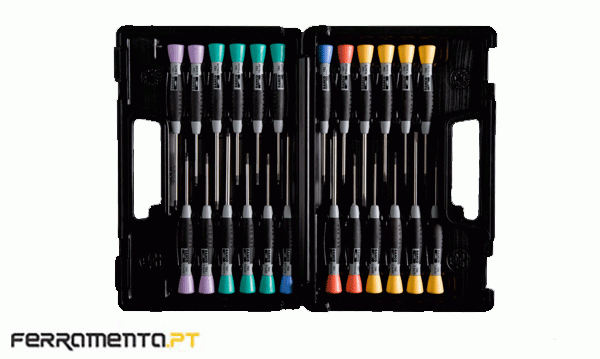 Jogo de Chaves de Precisão 24Pcs Bahco 706-5