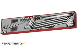 Jogo de Chaves Luneta Curvas 6 - 32mm Teng Tools TTX6311