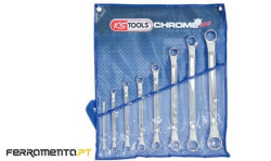 Jogo de Chaves Luneta em polegadas 8Pcs KS Tools 518.3100