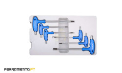 Jogo de Chaves Macho Tipo L TORX T10H-T40H King Tony 22306PR