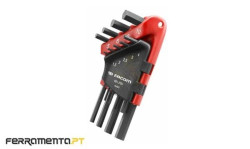 Jogo de Chaves Sextavadas Curtas 9Un Facom 82H.JP9A