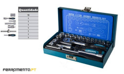 Jogo de 20 Ferramentas 1/4'' Hyundai K20